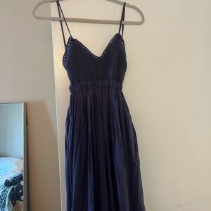 ***brand free people for exposure***** Crochet maxi dress